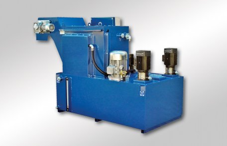 Impianto di filtrazione e rilancio in pressione per fluido lubrorefrigerante con filtro autopulente